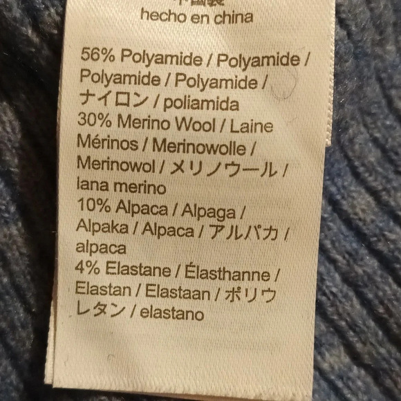 J. Crew merino wool alpaca blend turtle neck split hem wide on trend sleeves xs - Picture 8 of 15